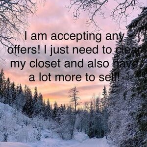 Accepting any offers just message me!